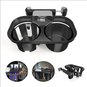 Backseat Double Hole Drink Food Tray Car Back Seat Cup Holder